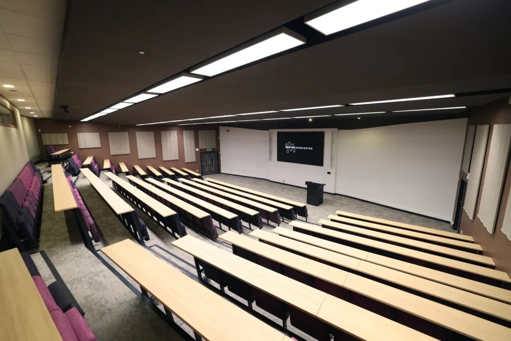 Renold Building lecture theatre