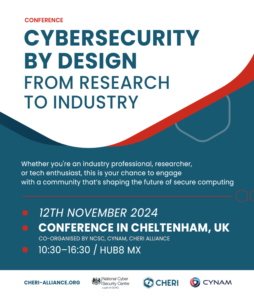 ‘Cybersecurity by Design – from Research to Industry’ — Conference Report